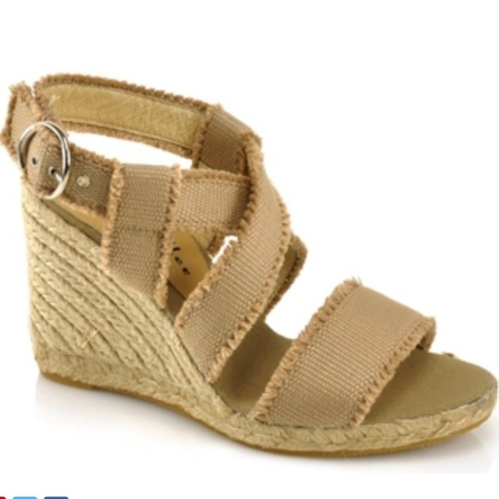 BETTYE MULLER SAGE ESPADRILLE WEDGES.